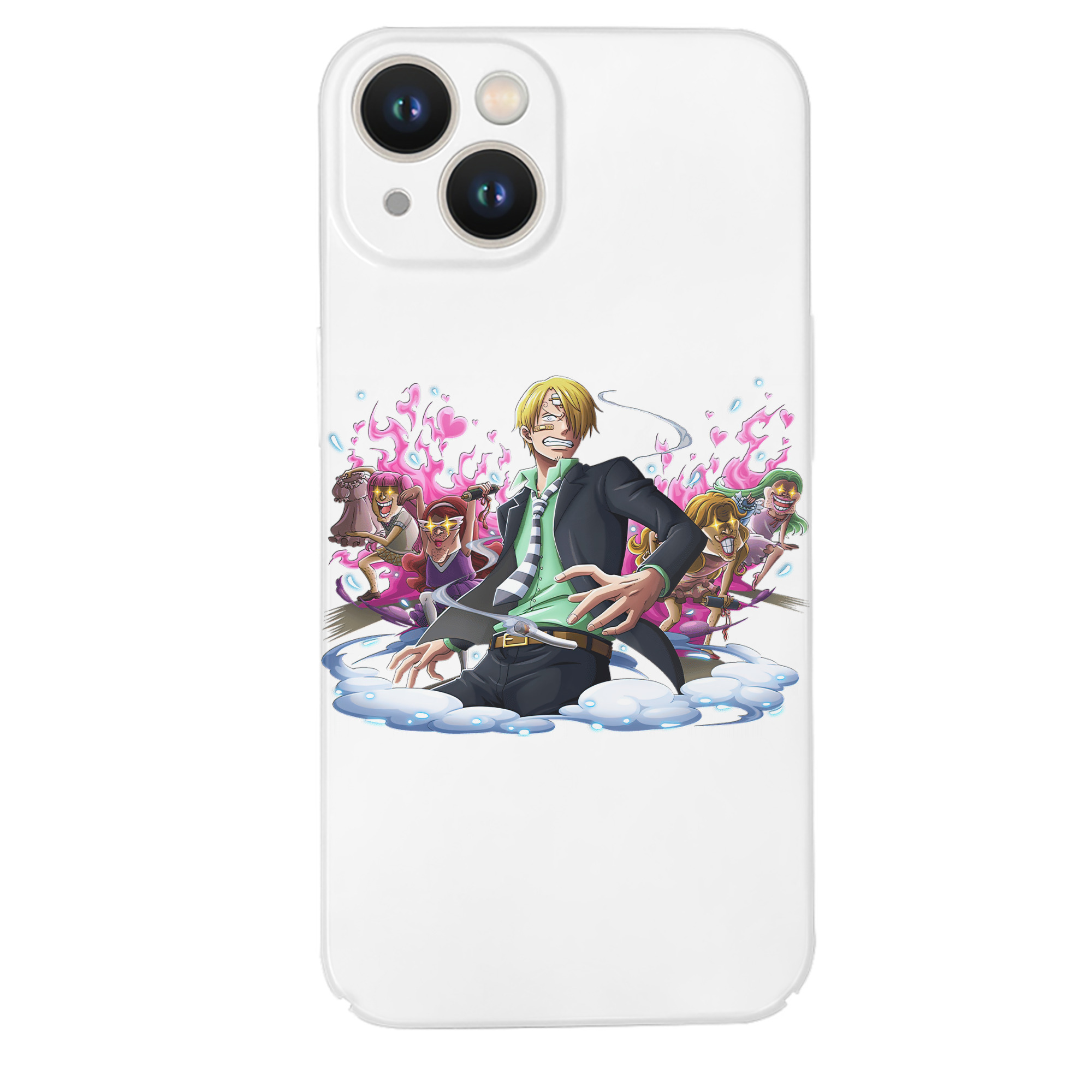 （画像用） ワンピース サンジ ONE PIECE Sanji 【iPhone 14シリーズ対応】ハードケース
